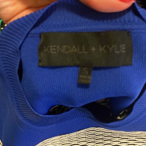 KENDALL + Kylie Striped Bodycon Dress Small - Picture 11 of 11